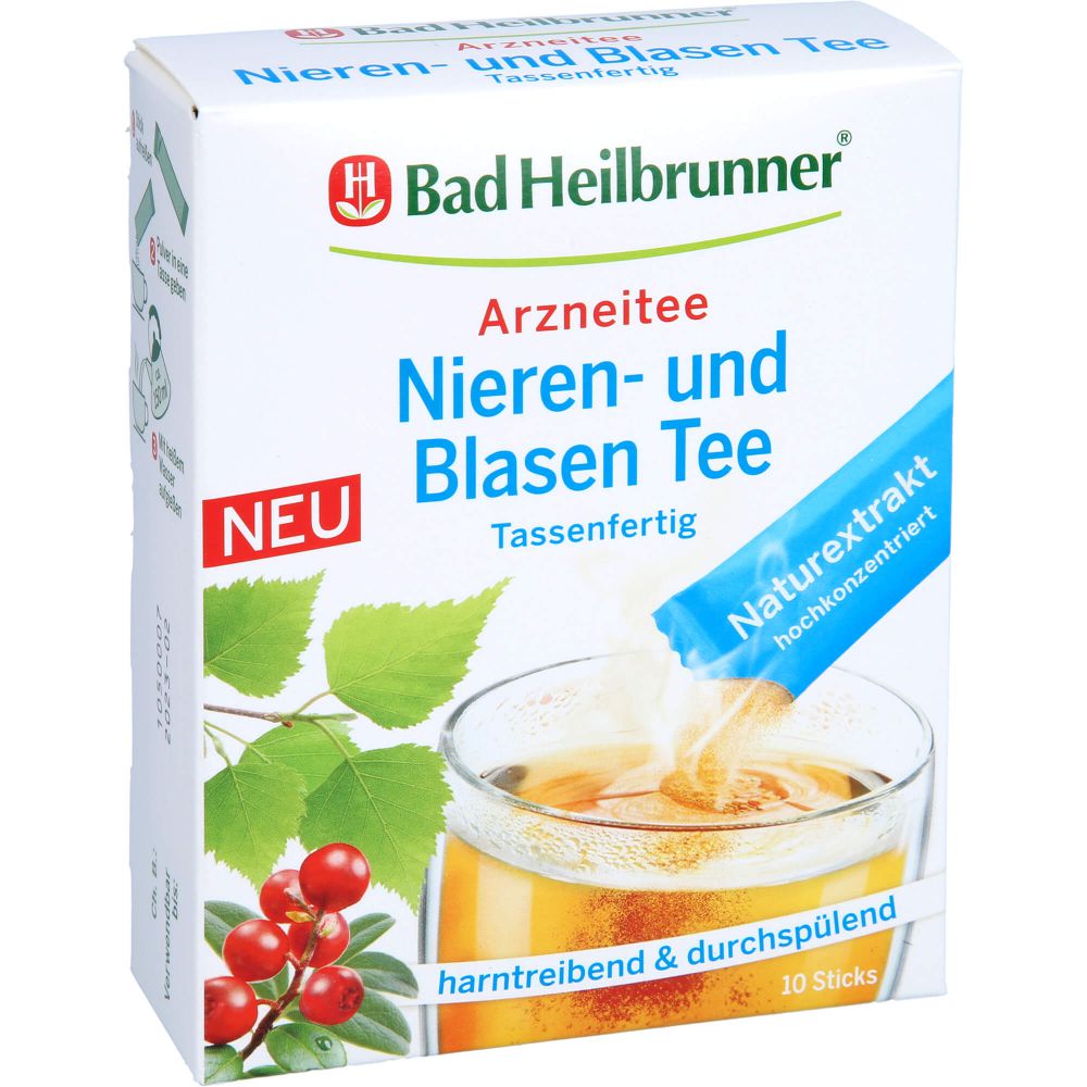 BAD HEILBRUNNER Nieren- und Blasen Tee tassenfert.