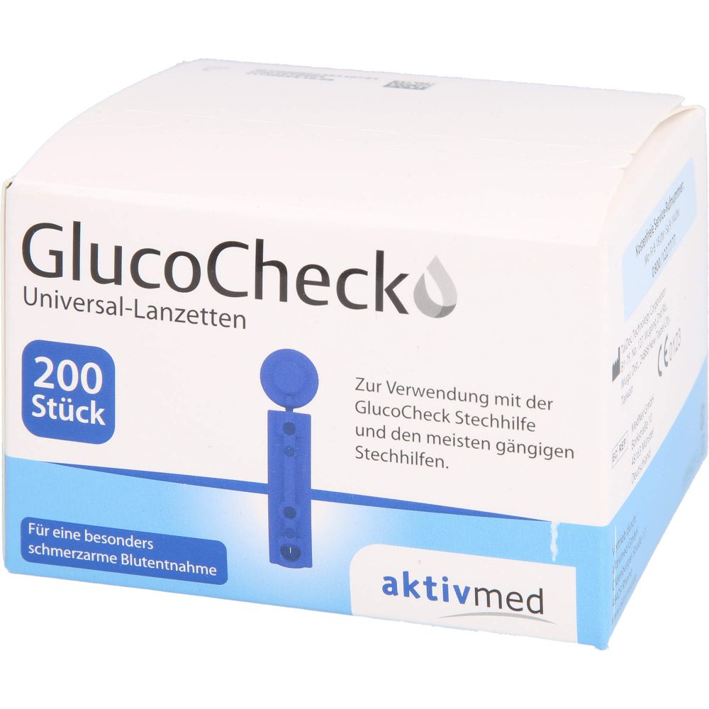 Glucocheck Lanzetten Universal 200 St 200 St