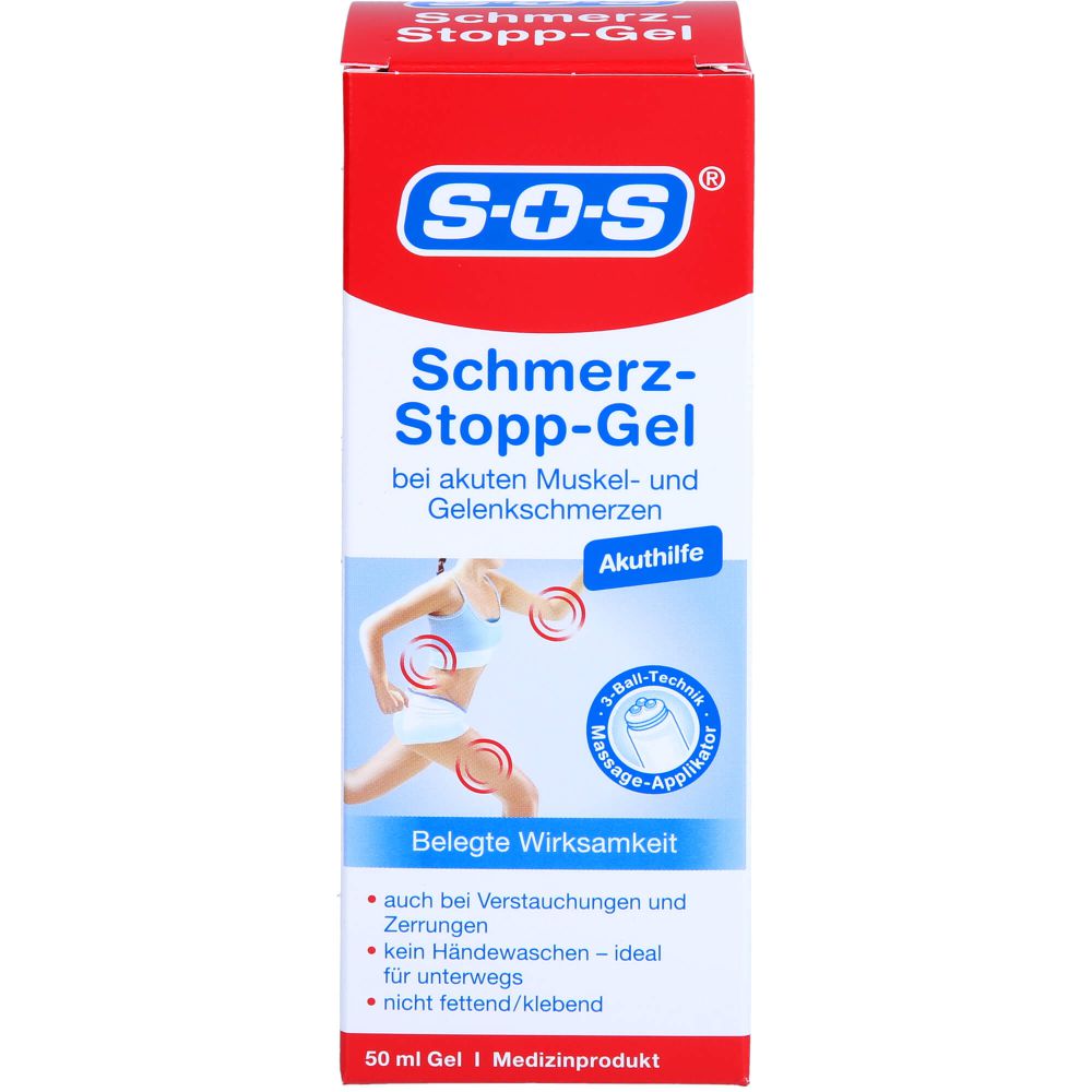 SOS SCHMERZ-Stopp Gel