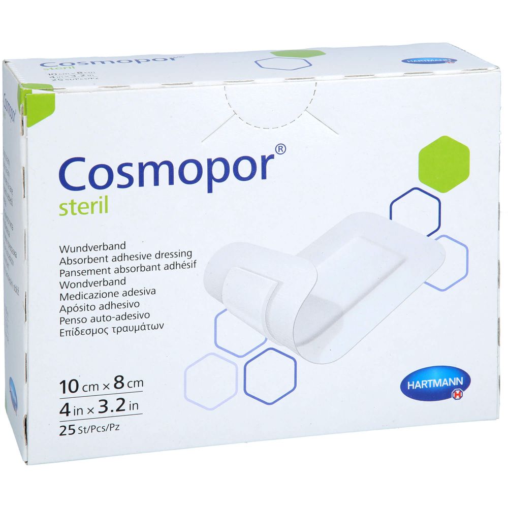 Cosmopor steril Wundverband 8x10 cm 25 St Wundversorgung Wundverbände und -gaze