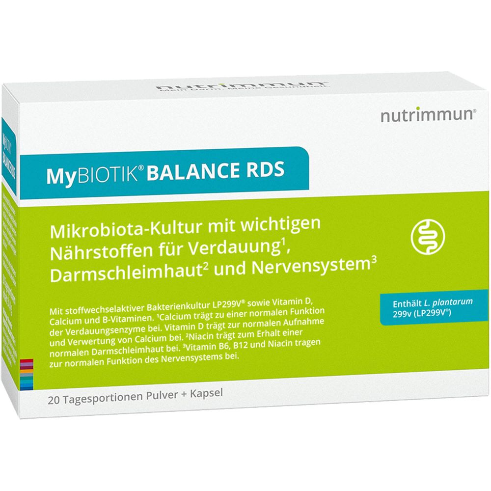 MYBIOTIK BALANCE RDS 20x2 g Plv.+20 Kapseln