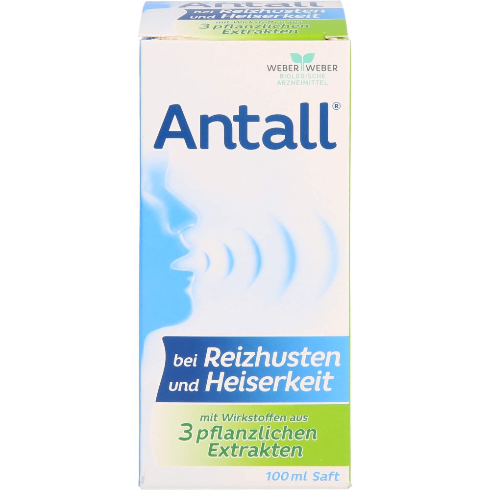 ANTALL bei Reizhusten und Heiserkeit Saft