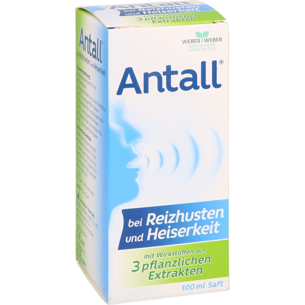 ANTALL bei Reizhusten und Heiserkeit Saft