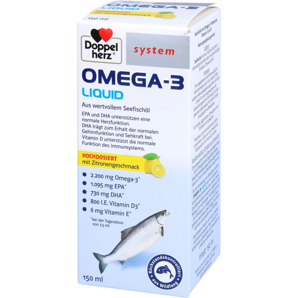 DOPPELHERZ Omega-3 Liquid system