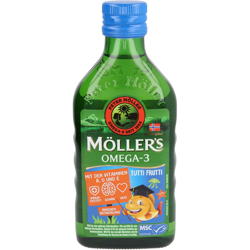 MÖLLER'S Omega-3 Kids Fruchtgeschmack Öl