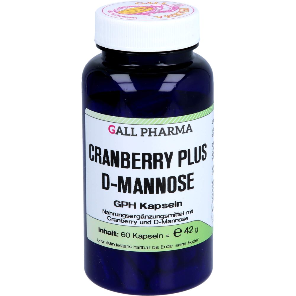 Cranberry Plus D-Mannose Gph Kapseln 60 St