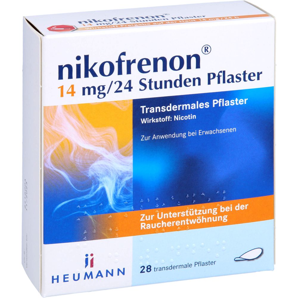 NIKOFRENON 14 mg/24 Stunden Pflaster transdermal