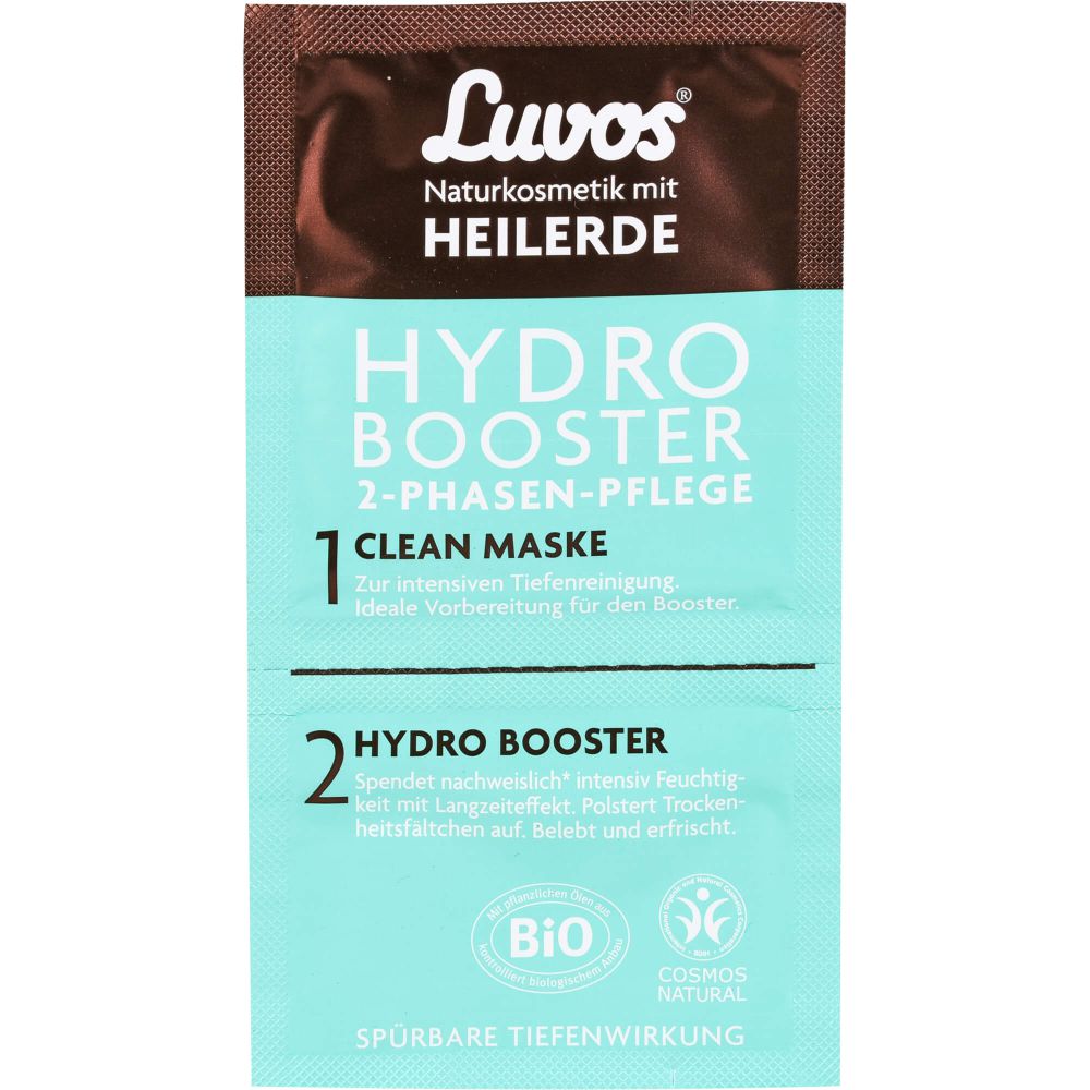 LUVOS Heilerde Hydro Booster&Clean Maske 2+7,5ml