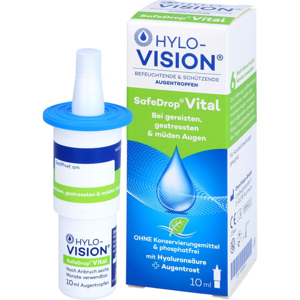 HYLO-VISION SafeDrop Vital Augentropfen