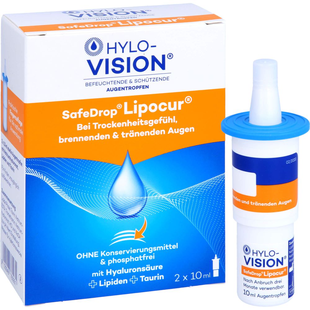 HYLO-VISION SafeDrop Lipocur Augentropfen