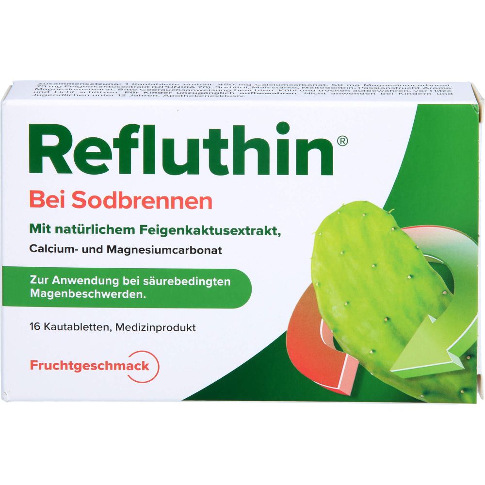 REFLUTHIN bei Sodbrennen Kautabletten Frucht