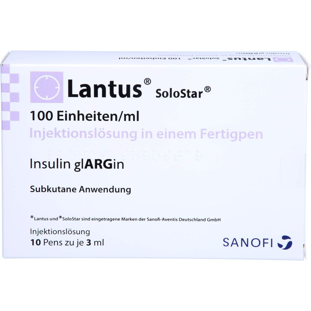 LANTUS 100 E/ml SoloStar Inj.-Lsg.i.e.Fertigpen