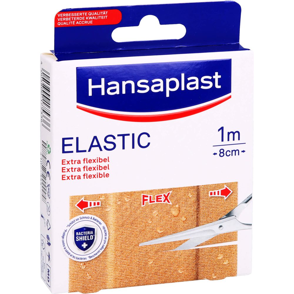 HANSAPLAST Elastic Pflaster 8 cmx1 m