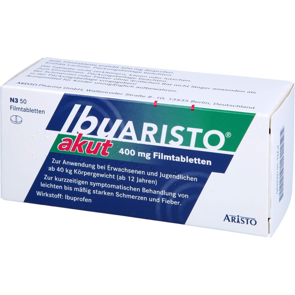 IBUARISTO akut 400 mg Filmtabletten