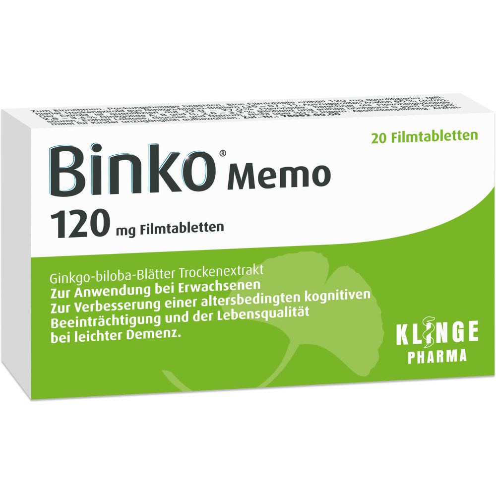 BINKO Memo 120 mg Filmtabletten