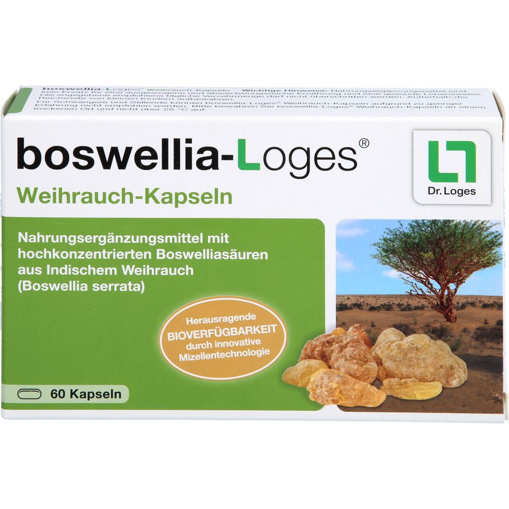 Boswellia-Loges Weihrauch-Kapseln 60 St