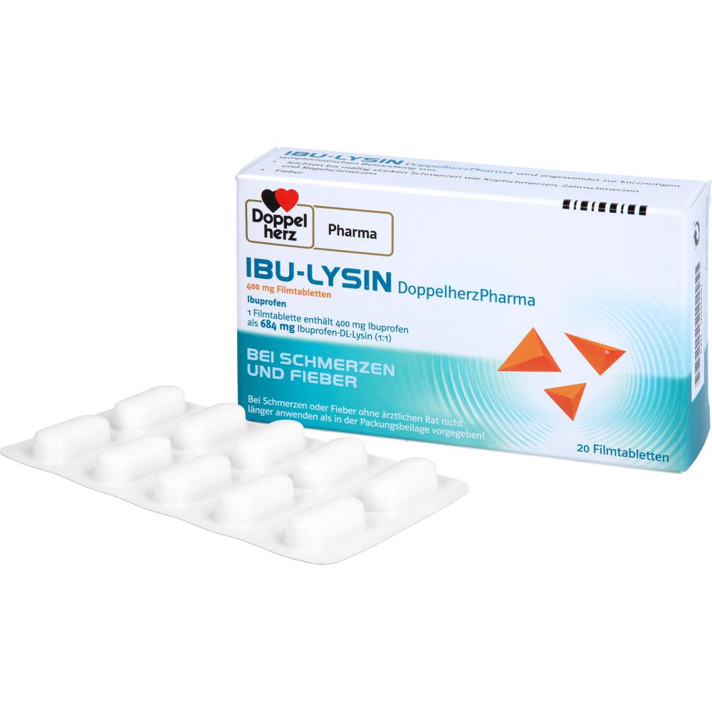 IBU-LYSIN DoppelherzPharma 400 mg Filmtabletten