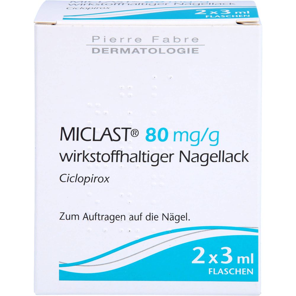 MICLAST 80 mg/g wirkstoffhaltiger Nagellack