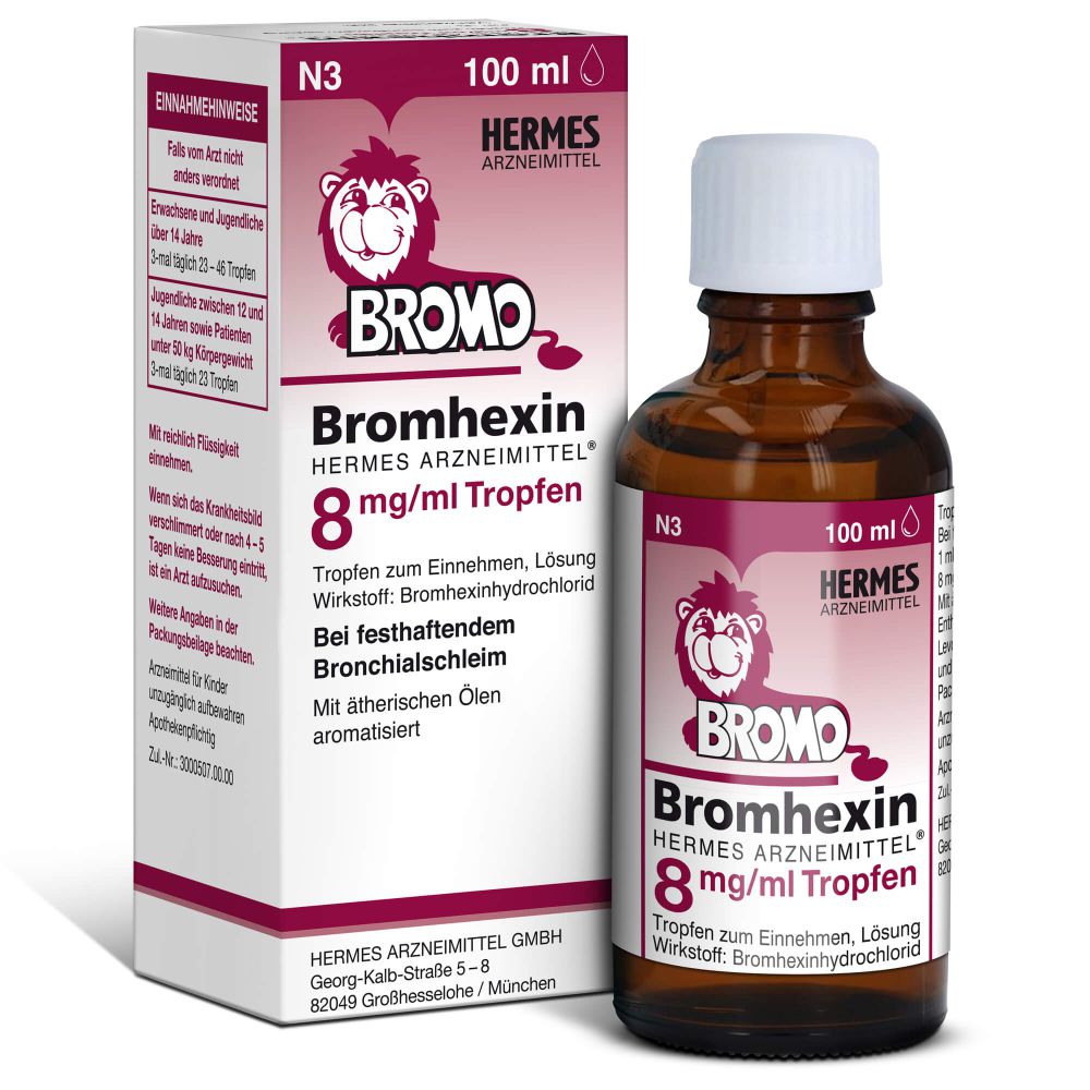 BROMHEXIN Hermes 8 mg/ml picaturi