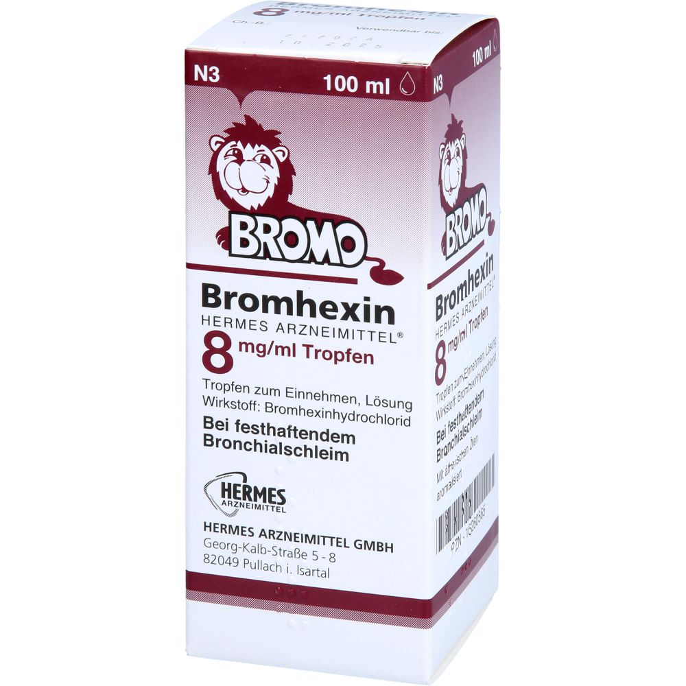 BROMHEXIN Hermes 8 mg/ml picaturi