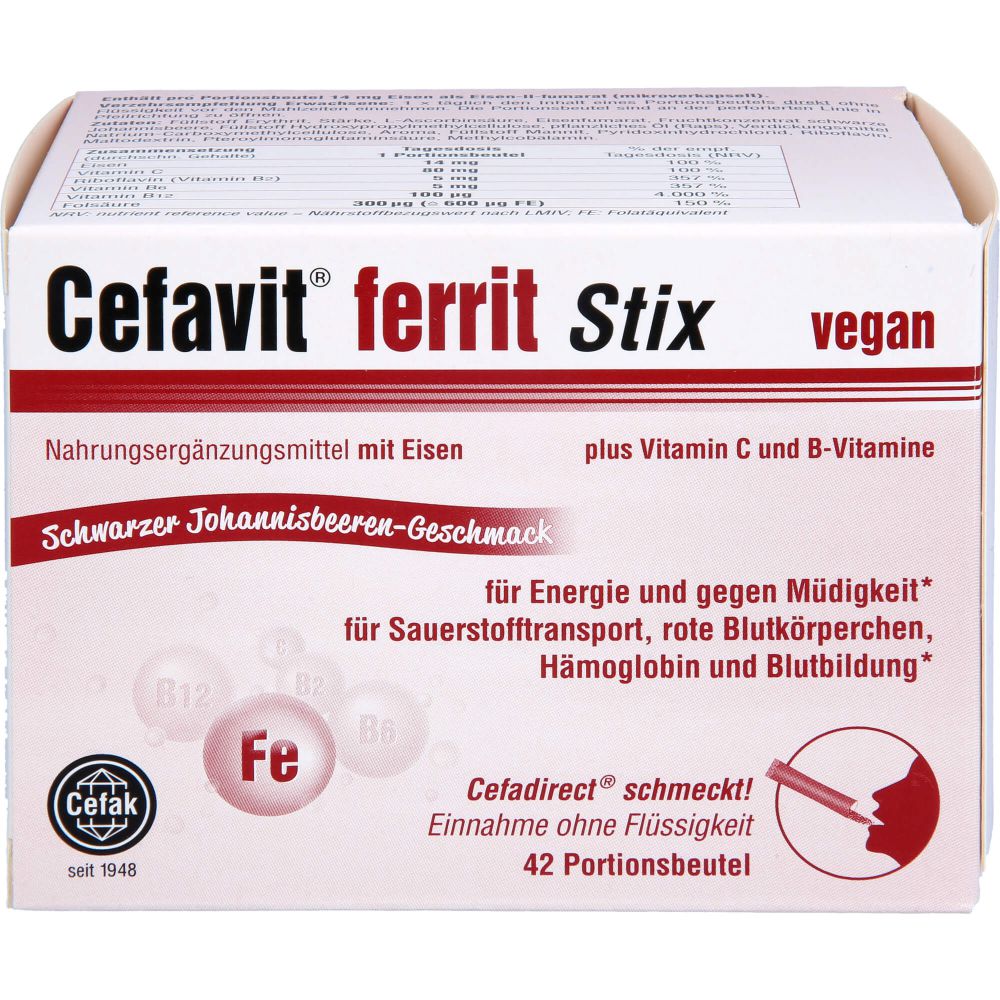 CEFAVIT ferrit Stix Granulat