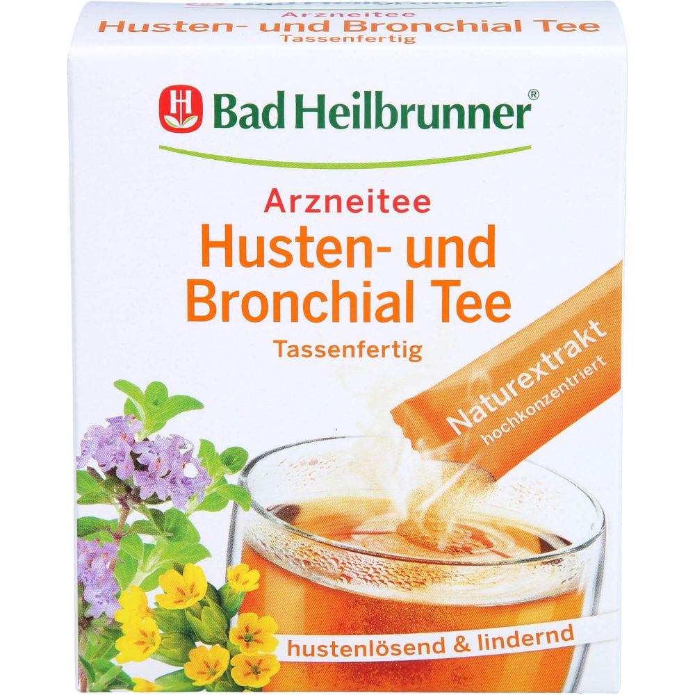 BAD HEILBRUNNER Husten- und Bronchial Tee tassenf.