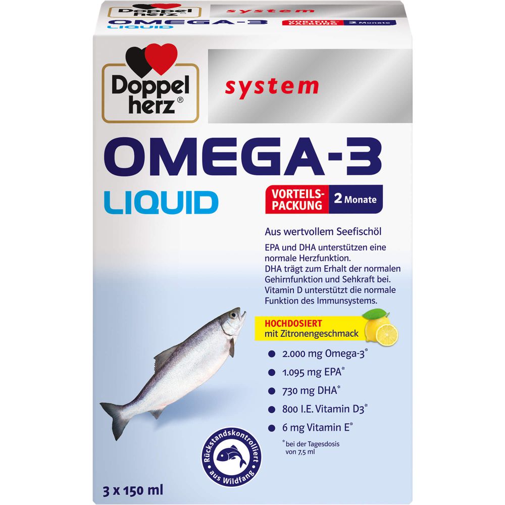 DOPPELHERZ Omega-3 Liquid system