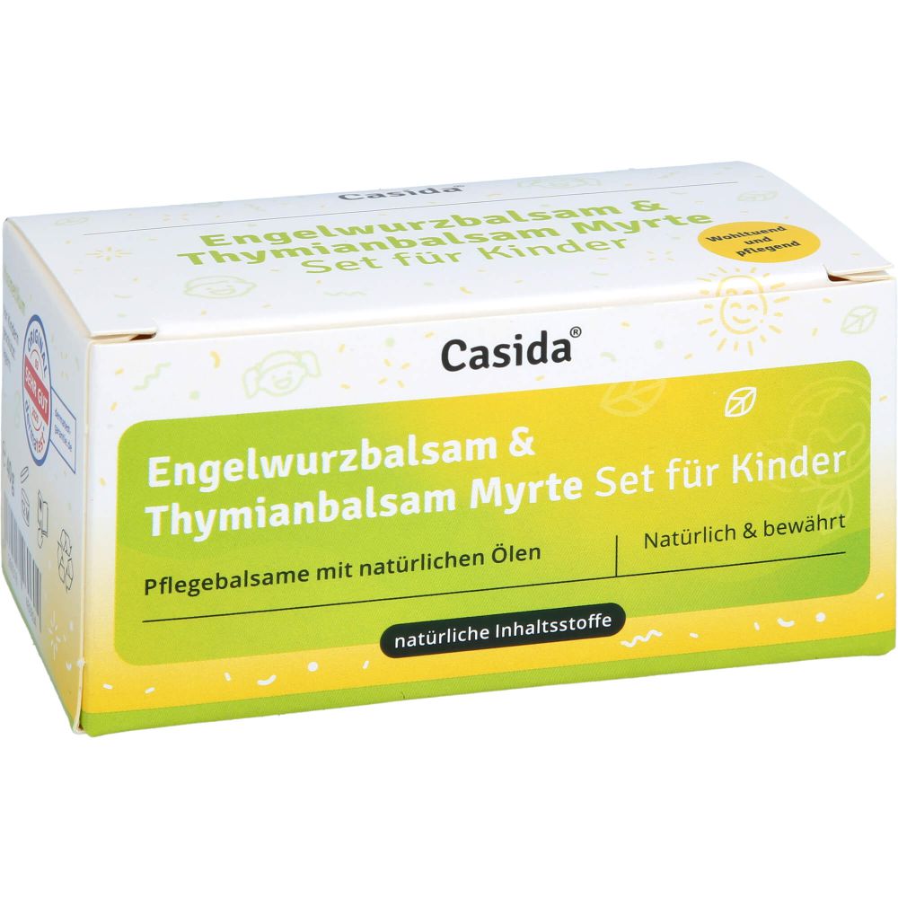 ENGELWURZBALSAM & Thymianbalsam m.Myrte Kinder Set