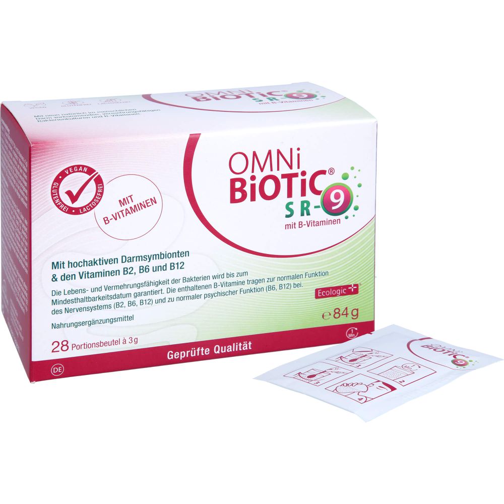 OMNI BiOTiC SR-9 mit B-Vitaminen Pulver Beutel