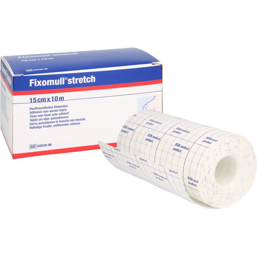 Fixomull Stretch Garza Autoadesiva 10M X 15Cm