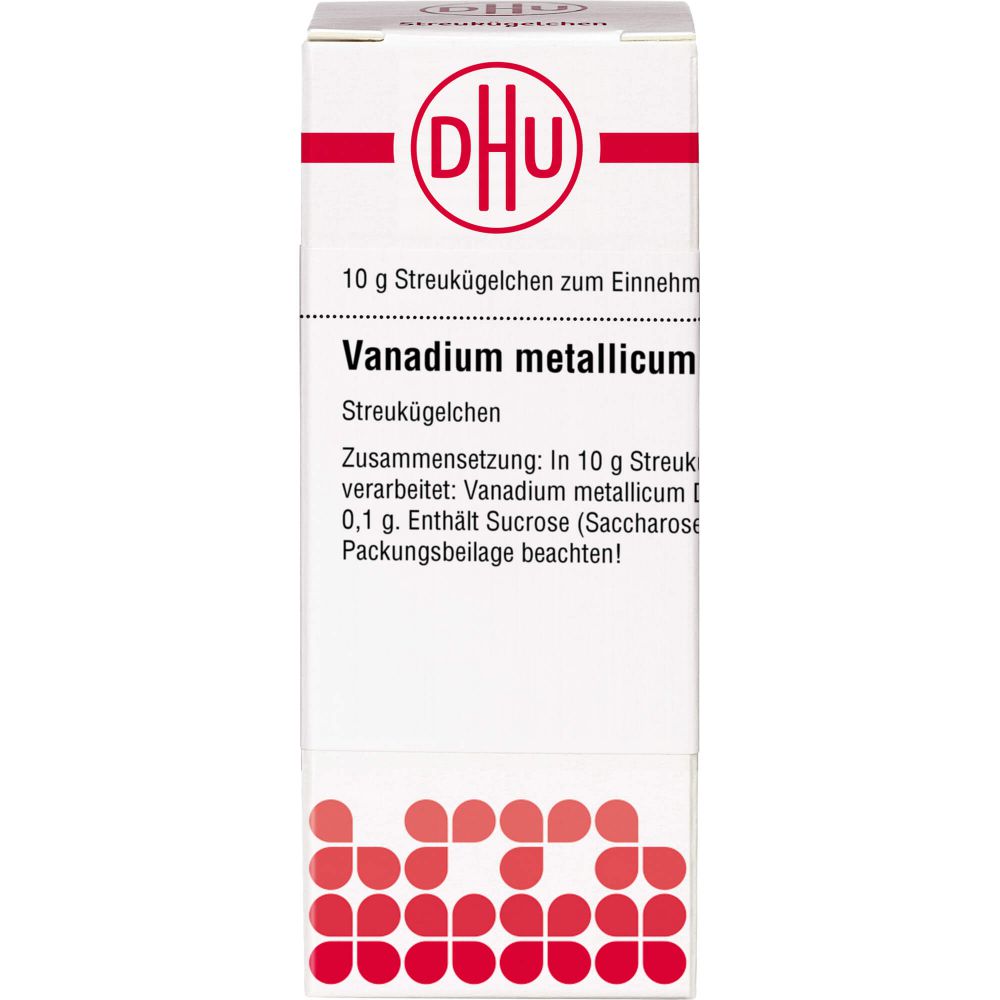 Vanadium Metallicum D 12 Globuli 10 g 10 g