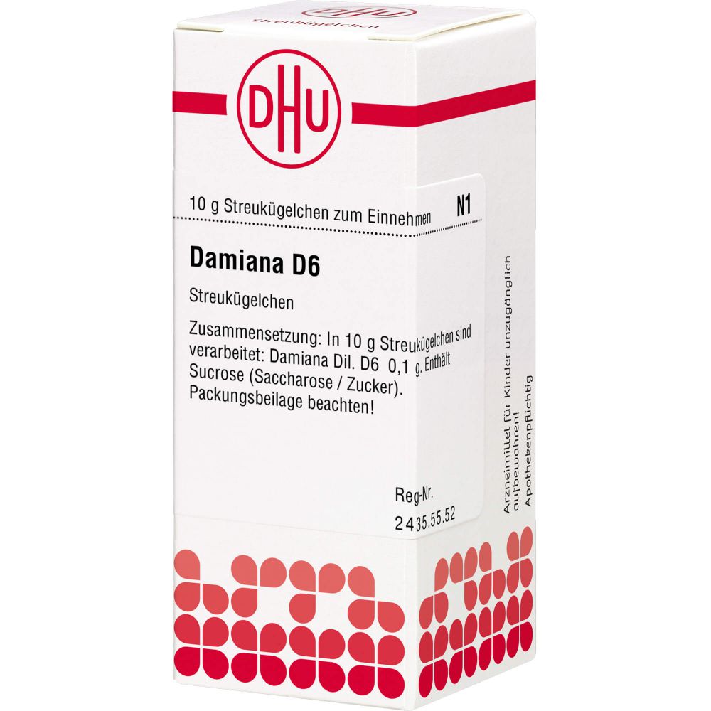 Damiana D 6 Globuli 10 g