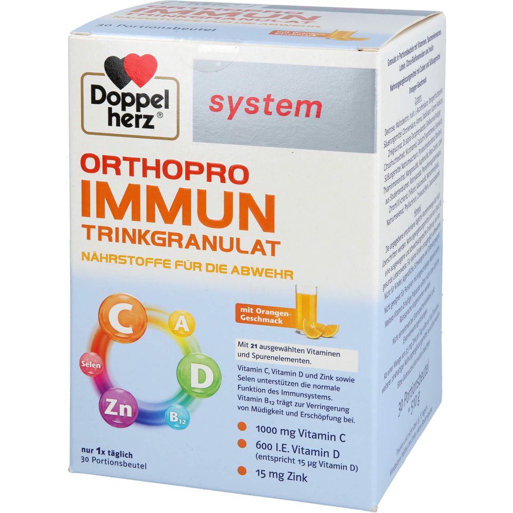 DOPPELHERZ Orthopro Immun Trinkgranulat system