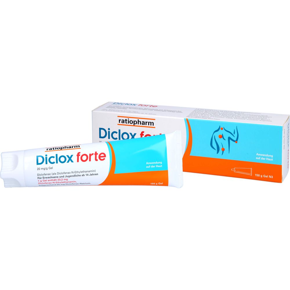 Diclox forte 20 mg/g Gel 150 g