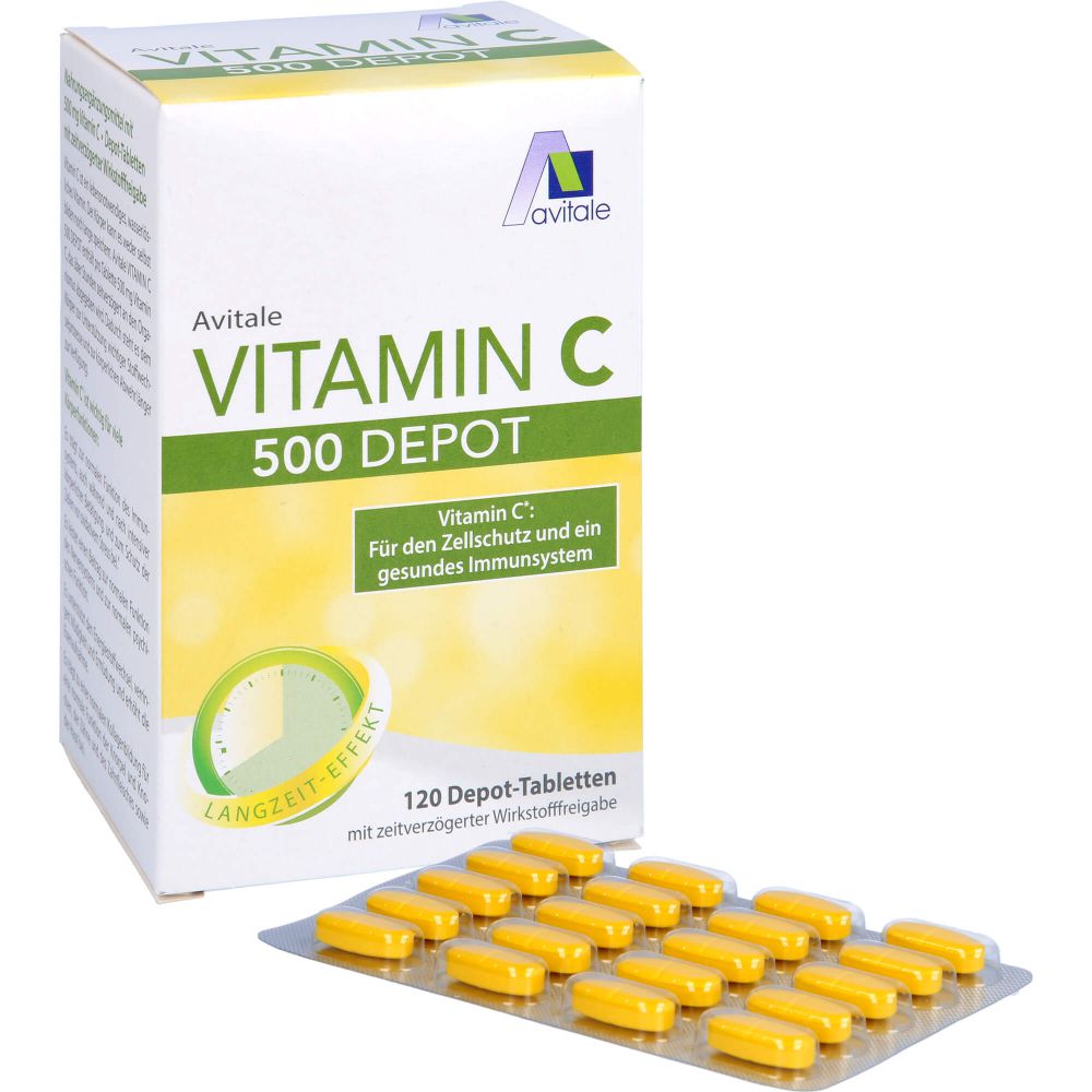 VITAMIN C 500 mg Depot Tabletten