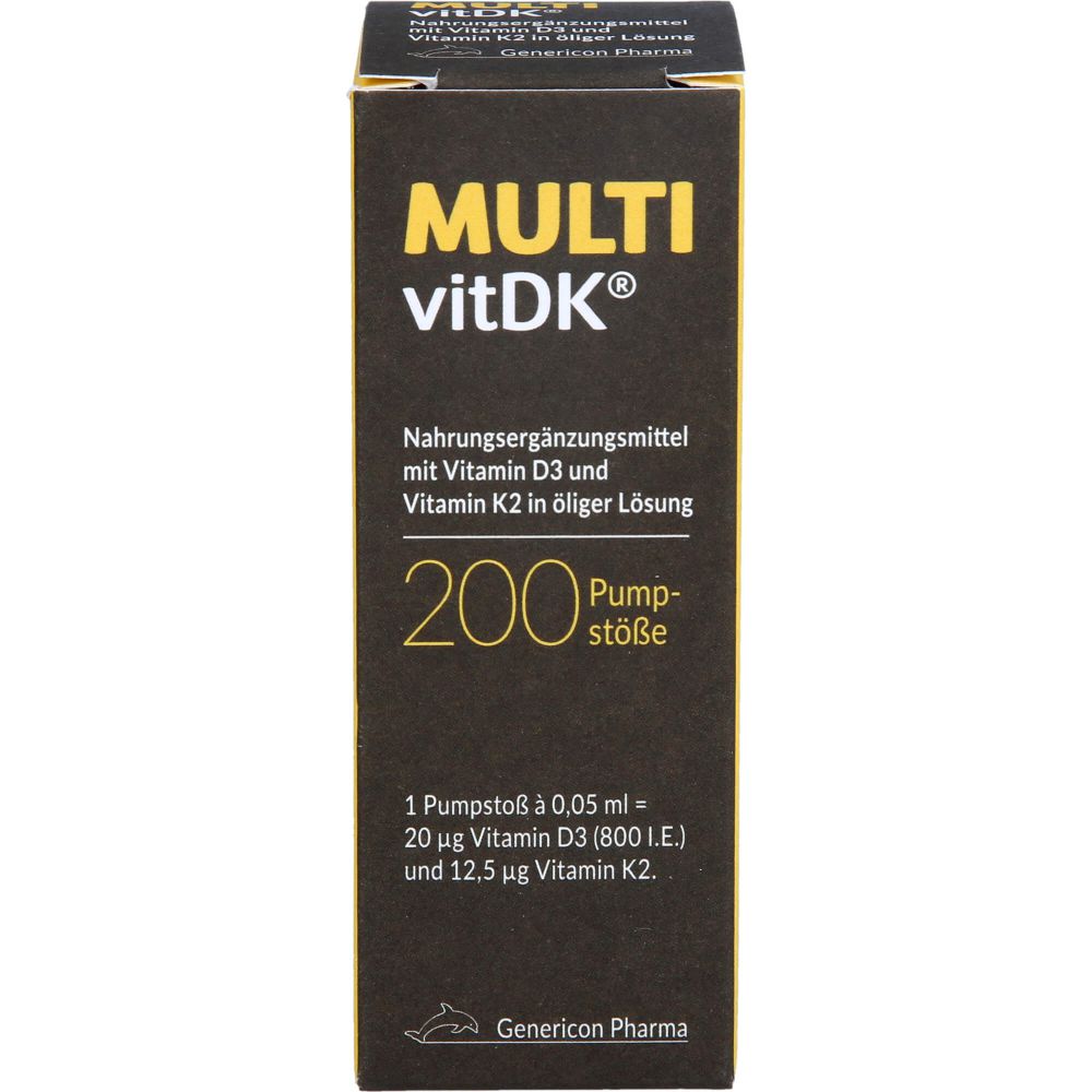 Multivitdk Lösung Vitamin D3+K2 10 ml