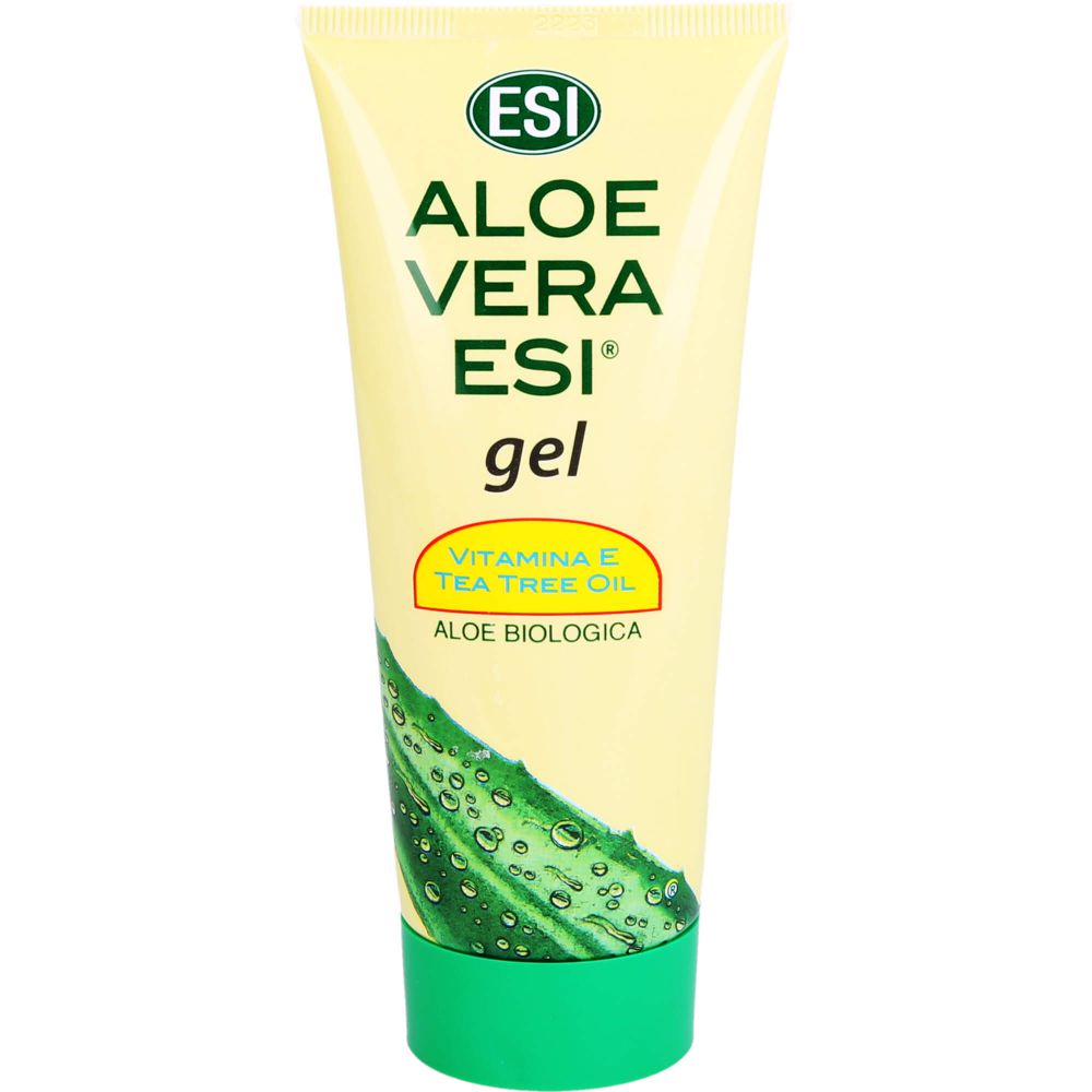 ALOE VERA GEL mit Vitamin E und Teebaumöl Bio