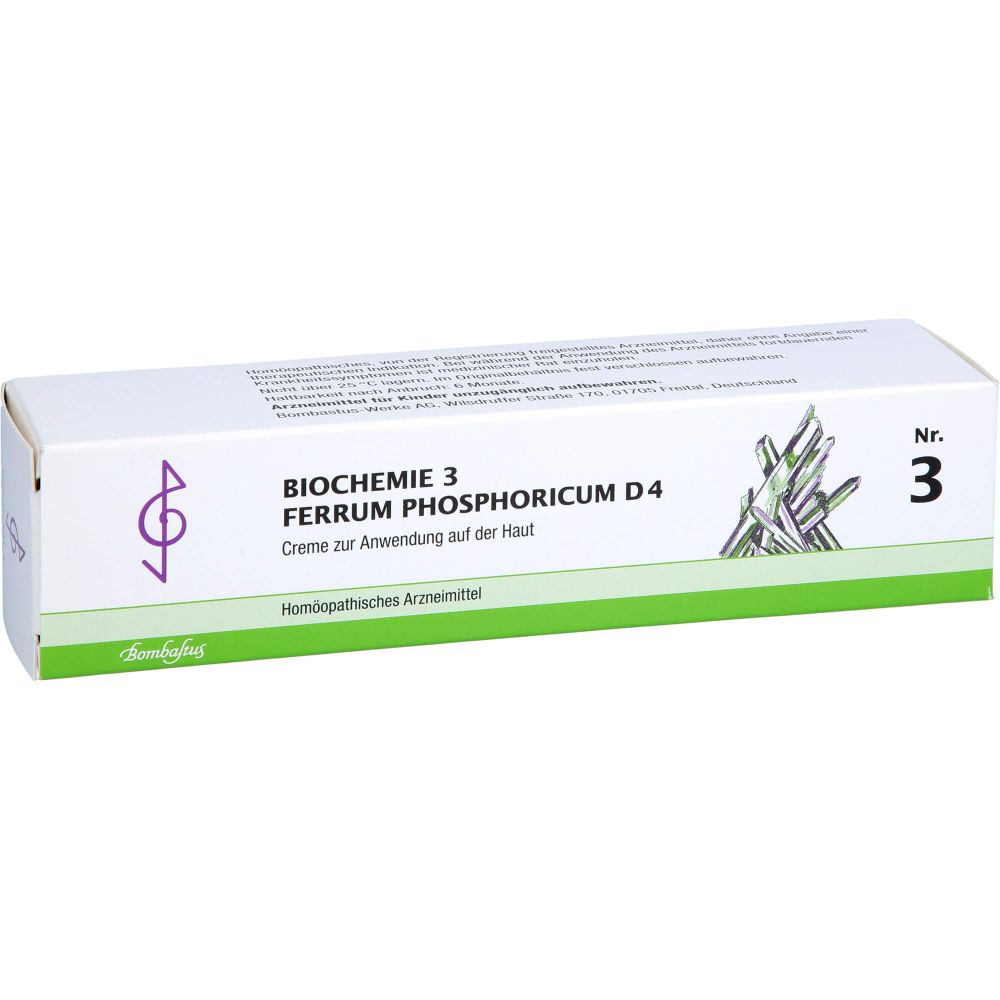 BIOCHEMIE 3 Ferrum phosphoricum D 4 Creme