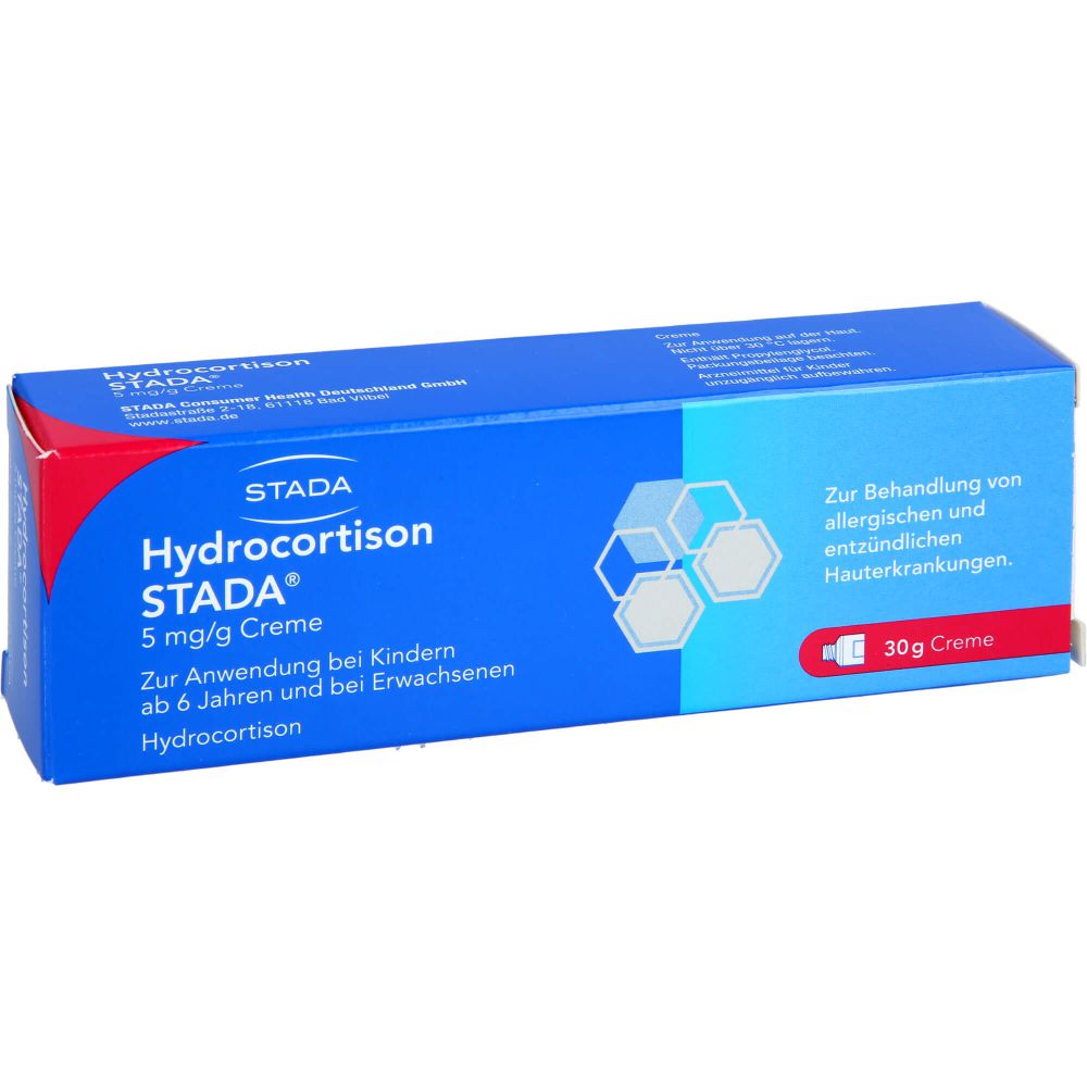 HYDROCORTISON STADA 5 mg/g Creme