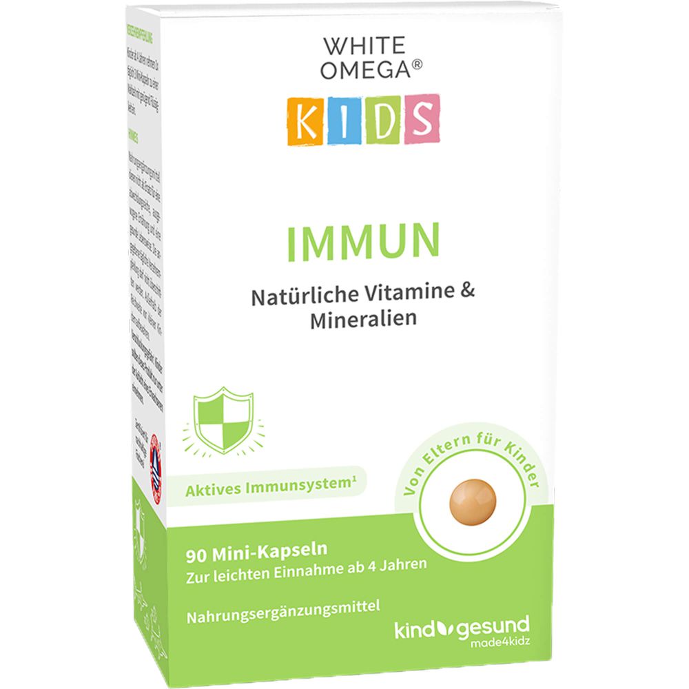 WHITE OMEGA Kids Immun Weichkapseln
