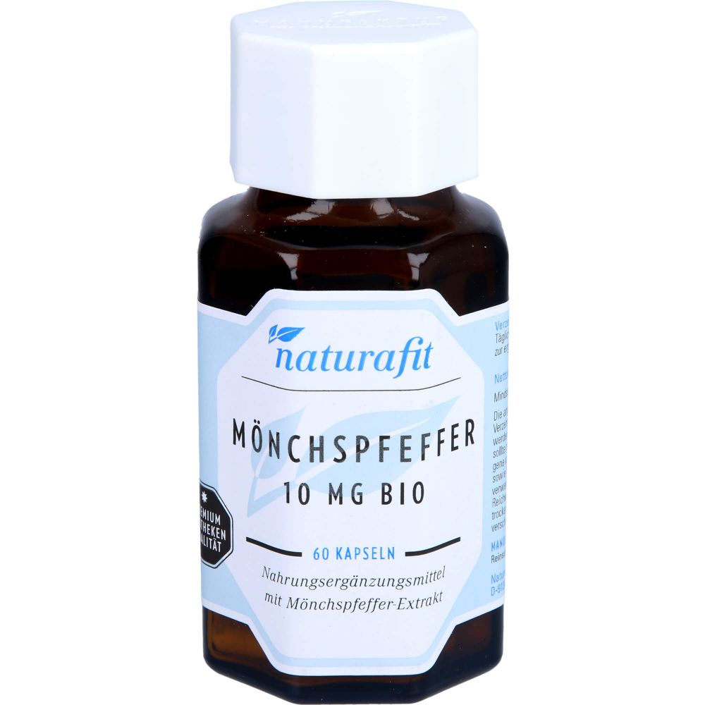 NATURAFIT Mönchspfeffer 10 mg Bio Kapseln