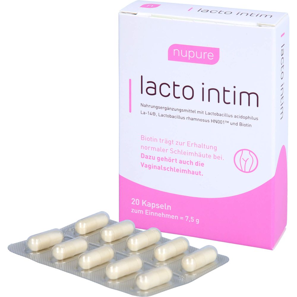 LACTO INTIM oral Probiotikum bei bakt.Vaginose