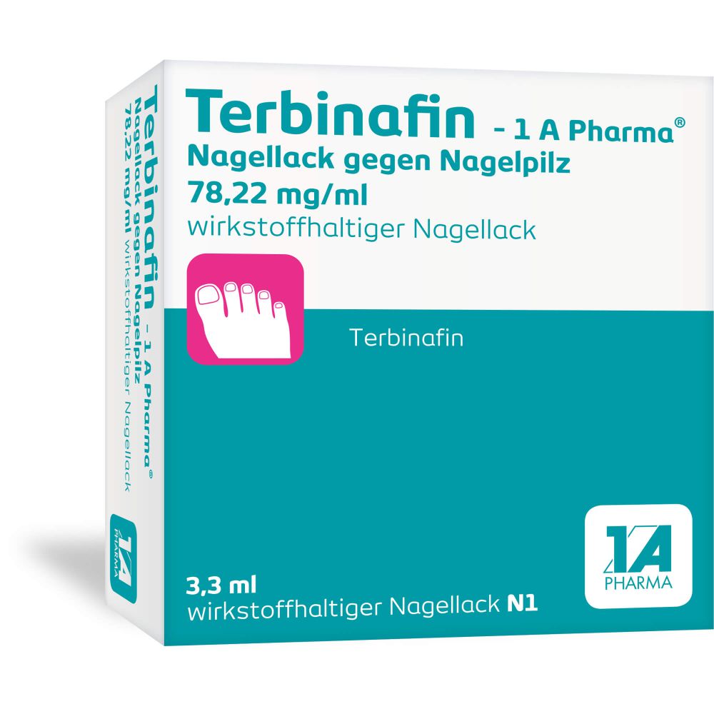 TERBINAFIN-1A Pharma Nagell.g.Nagelpilz 78,22mg/ml