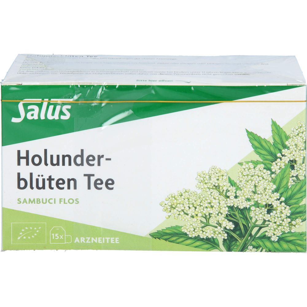 Holunderblüten Arzneitee Sambuci flos Salus Fbtl. 15 St