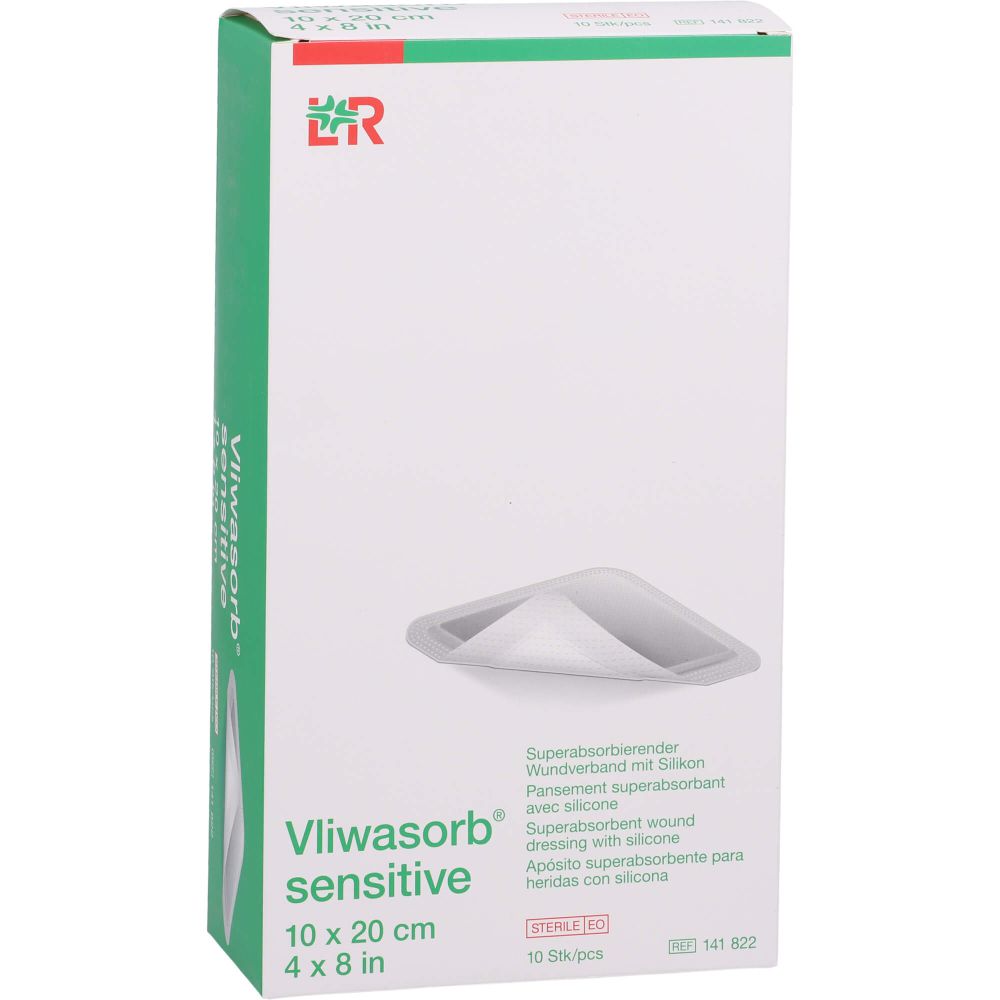 VLIWASORB sensitive 10x20 cm superabsorb.Wundverb.