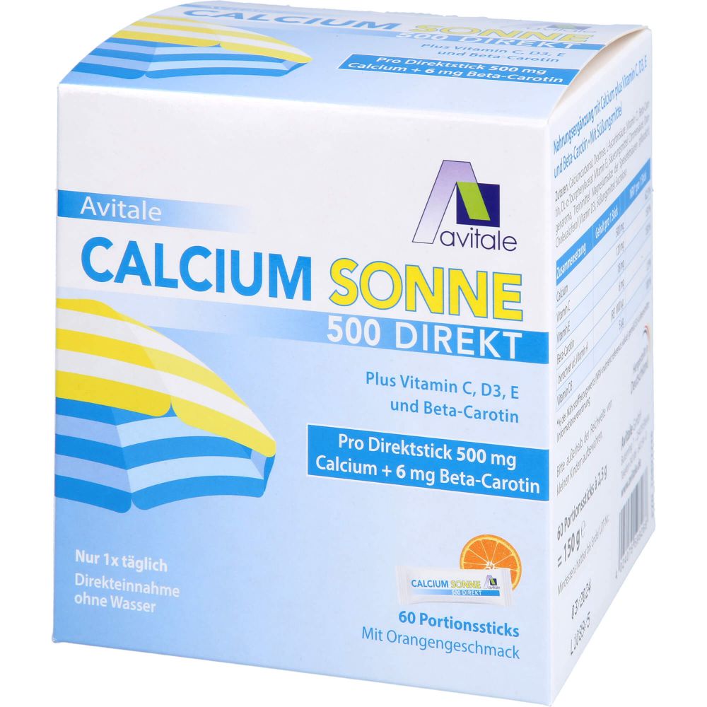 CALCIUM SONNE 500 Direkt Portionssticks