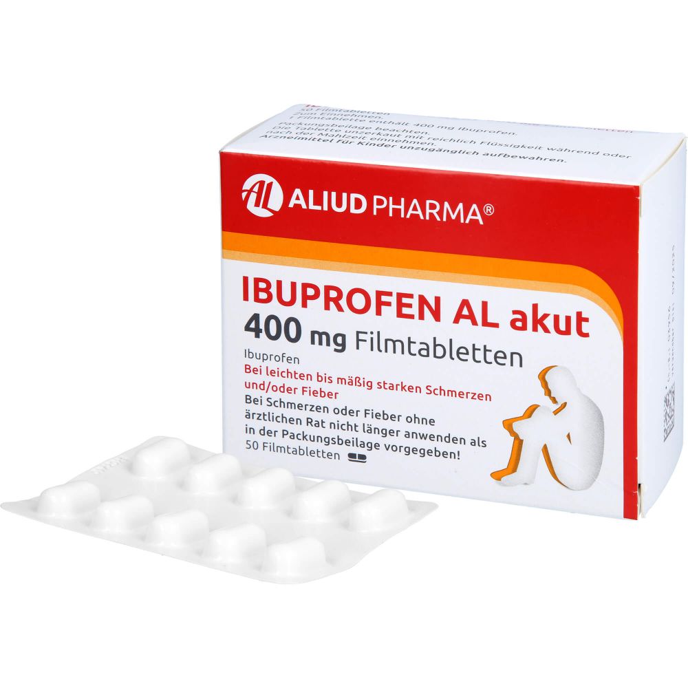 IBUPROFEN AL akut 400 mg Filmtabletten