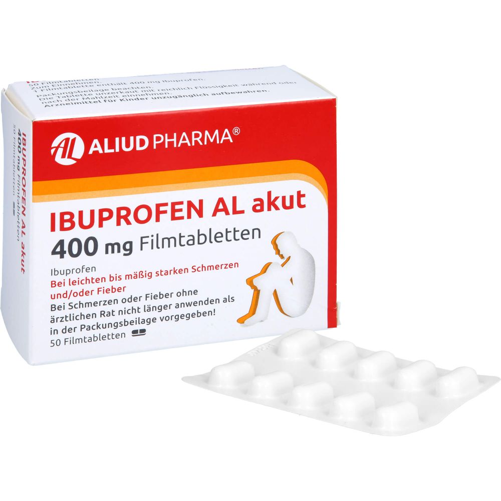 IBUPROFEN AL akut 400 mg Filmtabletten