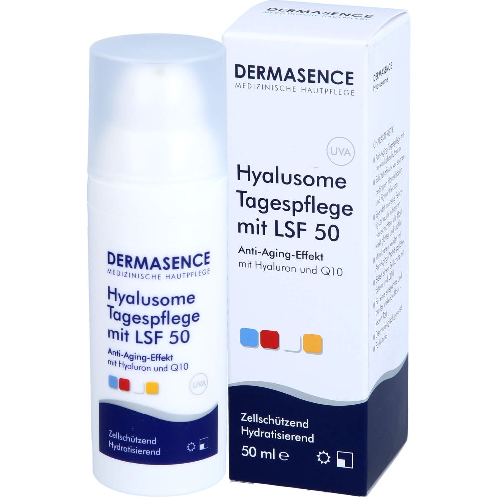 DERMASENCE Hyalusome Tagespflege mit LSF 50