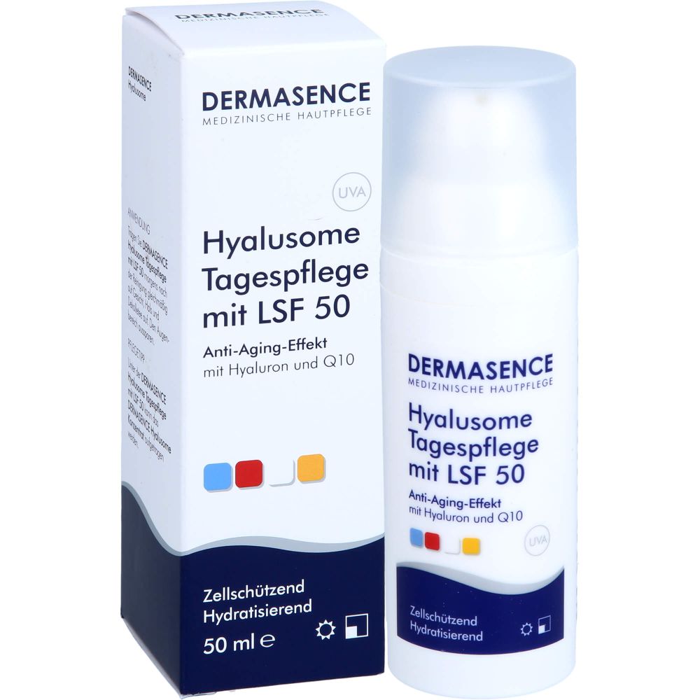 DERMASENCE Hyalusome Tagespflege mit LSF 50